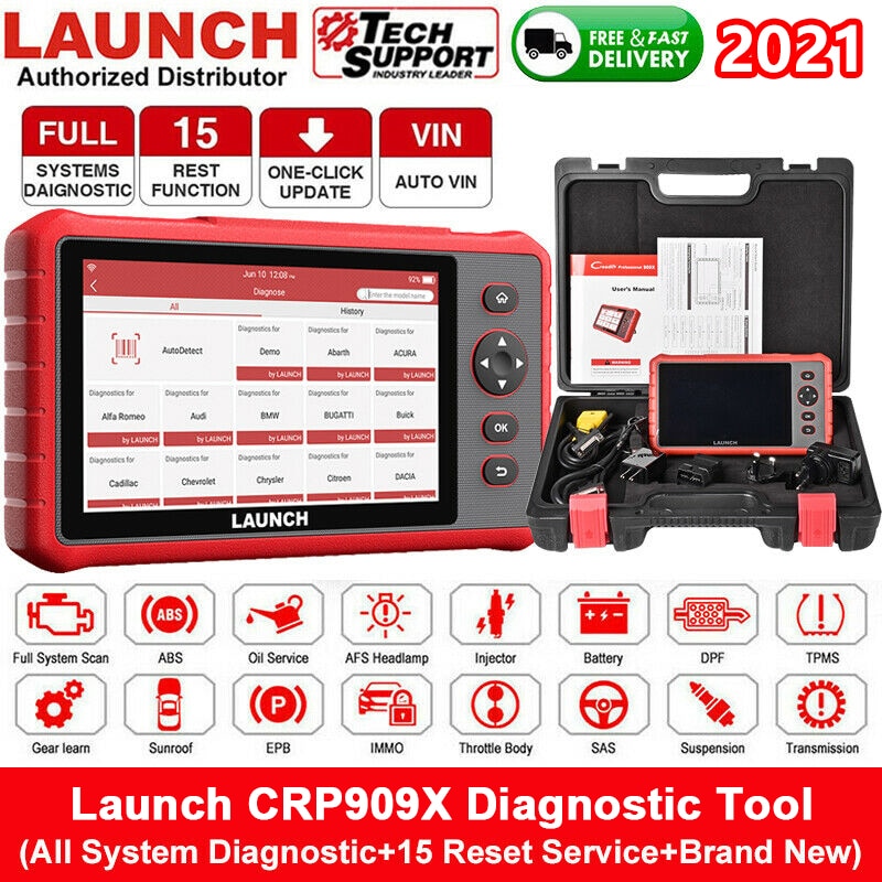 AUNCH X431 CRP909E Car Full System Diagnostic Tools