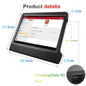 Launch X431 V+ 4.0 Wifi/Bluetooth 10.1inch Tablet with HD3 Ultimate Heavy Duty Adapter Work on both 12V & 24V Cars and Trucks