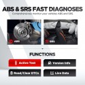LAUNCH CR629 OBD2 Scanner Car Code Reader Active Tests ABS SRS Diagnostic tool Oil SAS Reset Full OBD2 Function DIYer car tool