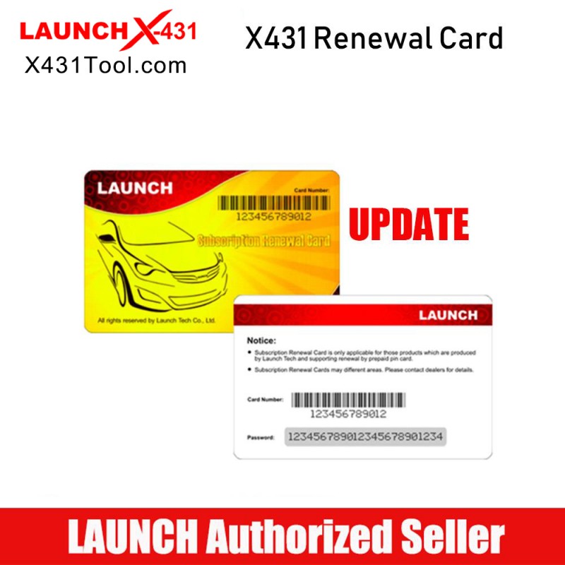 One Year Online Software Update Service for Launch crp479 (Subscription Only)