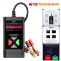 BM560 6V 12V Battery Tester Car Motor Battery System Analyzer 100-2000CCA 2-220AH Charging Cranking Test Tools for Car PK KW650