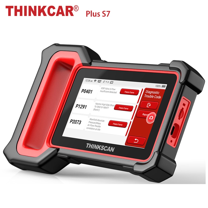 THINKCAR Thinkscan Plus S7 OBD2 Scanner Automotive ABS Airbag ECM BCM TCM IC OBD2 Scanner Professional DPF EPB Diagnostic Tools