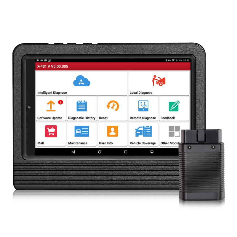2021 Launch X431 V V5.0 8inch Tablet Wifi/Bluetooth Full System Diagnostic Tool 2 Years Free Update Online Ship From US/EU/UK
