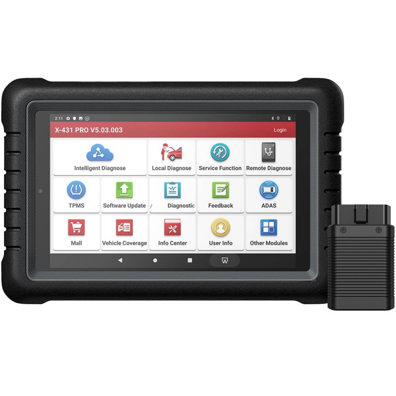 [UK/EU Ship] Launch X431 PROS V1.0 OE-Level Full System Diagnostic Tool Support Guided Functions with 2 Years Free Update