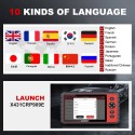 LAUNCH X431 CRP909E OBD2 Car Full System Diagnostic Tool Code Reader Scanner with 15 Reset Service Upgraded Version of CRP909