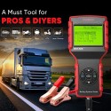 LAUNCH BST-500 Cranking and Charging System Test 12V 24V Load Tester 100-2000 CCA Car Battery Tester