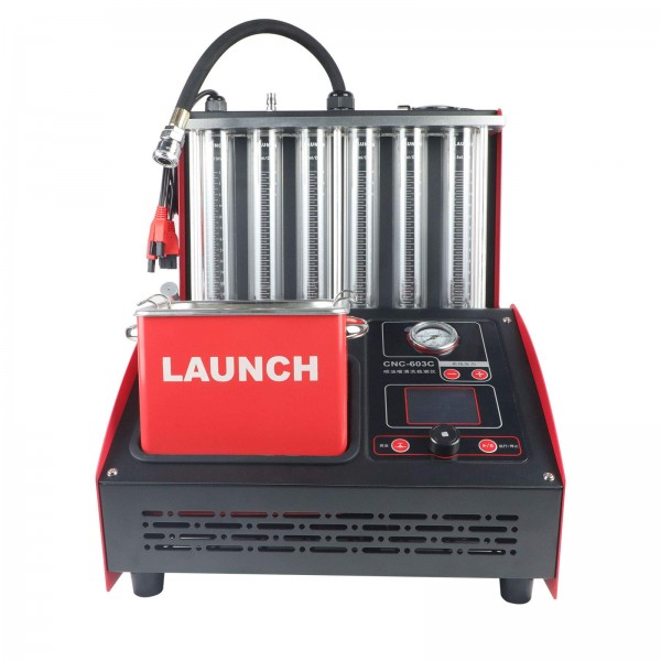 Launch CNC-603C 6 Cylinder Fuel Injection Systems Injector Cleaner & Tester