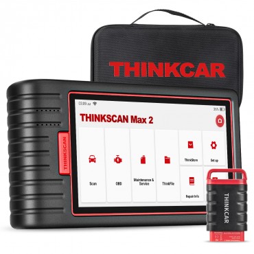 THINKCAR ThinkScan Max 2 Diagnostic Tools Full system Support CANFD IMMO 28 Reset ECU Coding