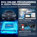 LAUNCH X431 PAD V Car Diagnostic Tools J2534 CAN FD DolP Online ECU Programming Coding Auto OBD OBD2 Scanner pk X431 V PRO3S+