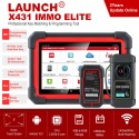 Launch X431 IMMO Elite Key Programmer Car Immobilizer Programming Tools All System Diagnostic Scanner with 39 Reset Service