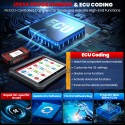 LAUNCH X431 PRO3S+ Elite SmartlinkC 2.0 Bi-Directional and ECU Coding Diagnostic Scan Tool with J2534 Coding,Topology Map