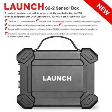 LAUNCH O2-1 SCOPEBOX (4 Channels) Compatible With The X-431 PAD VII, PAD V,  PAD III