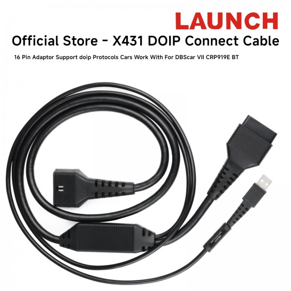 2024 LAUNCH DOIP Adapter Cable for Devices with CAR VII Bluetooth Connectors