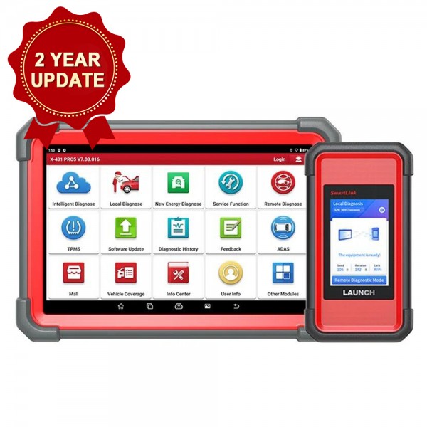 Launch X431 PRO 5 PRO5 Full System Diagnostic Tool with Smartlink 2.0 Support J2534/ CANFD/ DoIP Upgrade Version of X431 Pro3