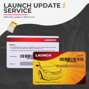 Online Activation Service for Launch X431 IMMO Elite Update to IMMO Plus