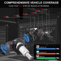 4pcs Launch LTR-03 RF Sensor 315MHz & 433MHz 2 in 1 Universal Programmable TPMS Sensor (Metal Valves/ Rubber Valves)