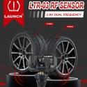 4pcs Launch LTR-03 RF Sensor 315MHz & 433MHz 2 in 1 Universal Programmable TPMS Sensor (Metal Valves/ Rubber Valves)