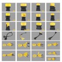 Launch X431 Heavy Duty Trucks Adapters Only on 24V Commercial Trucks for X431 PAD V/ PAD VII/ PRO5 Smartlink/ PRO3 V+ Elite