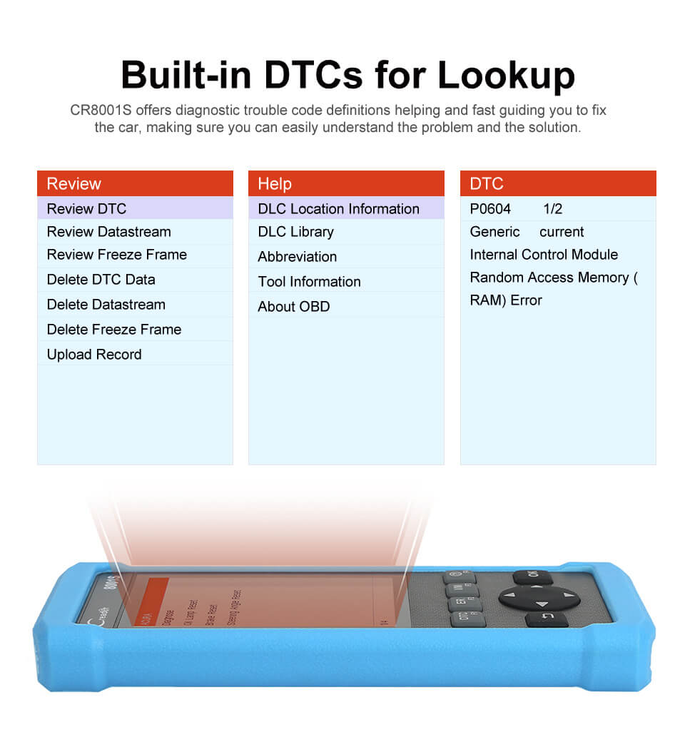 LAUNCH CR8001S Auto Scan Tool