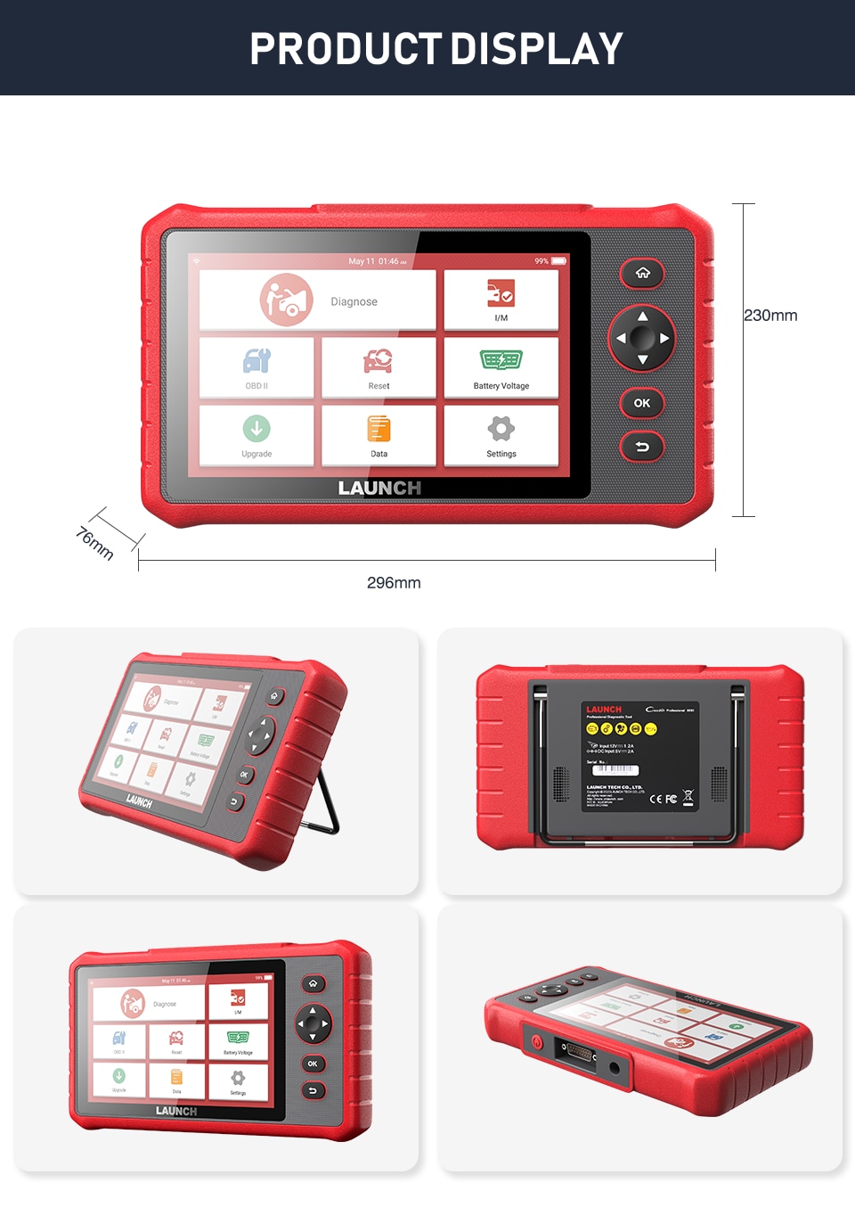 LAUNCH-CRP909X-OBD2-Scanner-All-Full-System-ECU-DPF-TPMS-Car-Diagnostic-Tool-Automotive-Professional-Auto-Scanner-1005001620290864