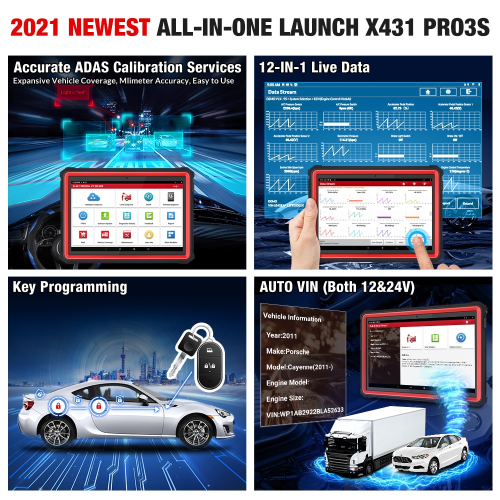 LAUNCH-X431-PRO3S-HDIII-12V-Car24V-Truck-full-system-diagnostic-tools-auto-obd-obd2-code-reader-scanner-pk-X431-V-PRO-MK808-1005001423363499