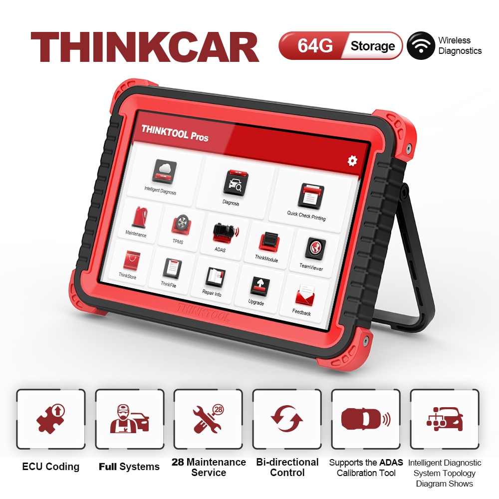 THINKCAR-THINKTOOL-PROS-Car-Full-System-Adas-Key-Programmable-ECU-Coding-OBD2-TPMS-Diagnostic-Tool-Auto-Scanner-28-Resets-Active-1005001874825639