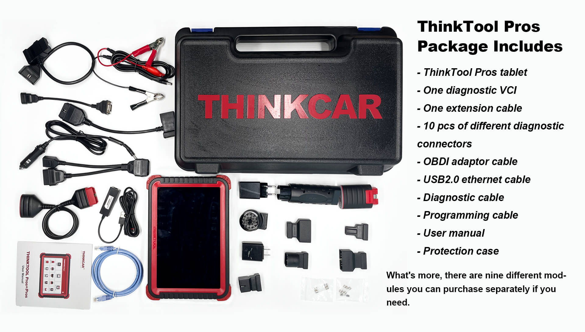 THINKCAR-THINKTOOL-PROS-Car-Full-System-Adas-Key-Programmable-ECU-Coding-OBD2-TPMS-Diagnostic-Tool-Auto-Scanner-28-Resets-Active-1005001874825639