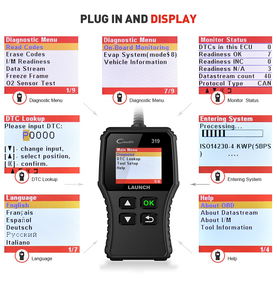 LAUNCH-X431-Creader-319-CR319-full-obd2-scanner-obd-eobd-auto-code-reader-car-diagnostic-scanner-tool-PK-ELM327-4000216054571