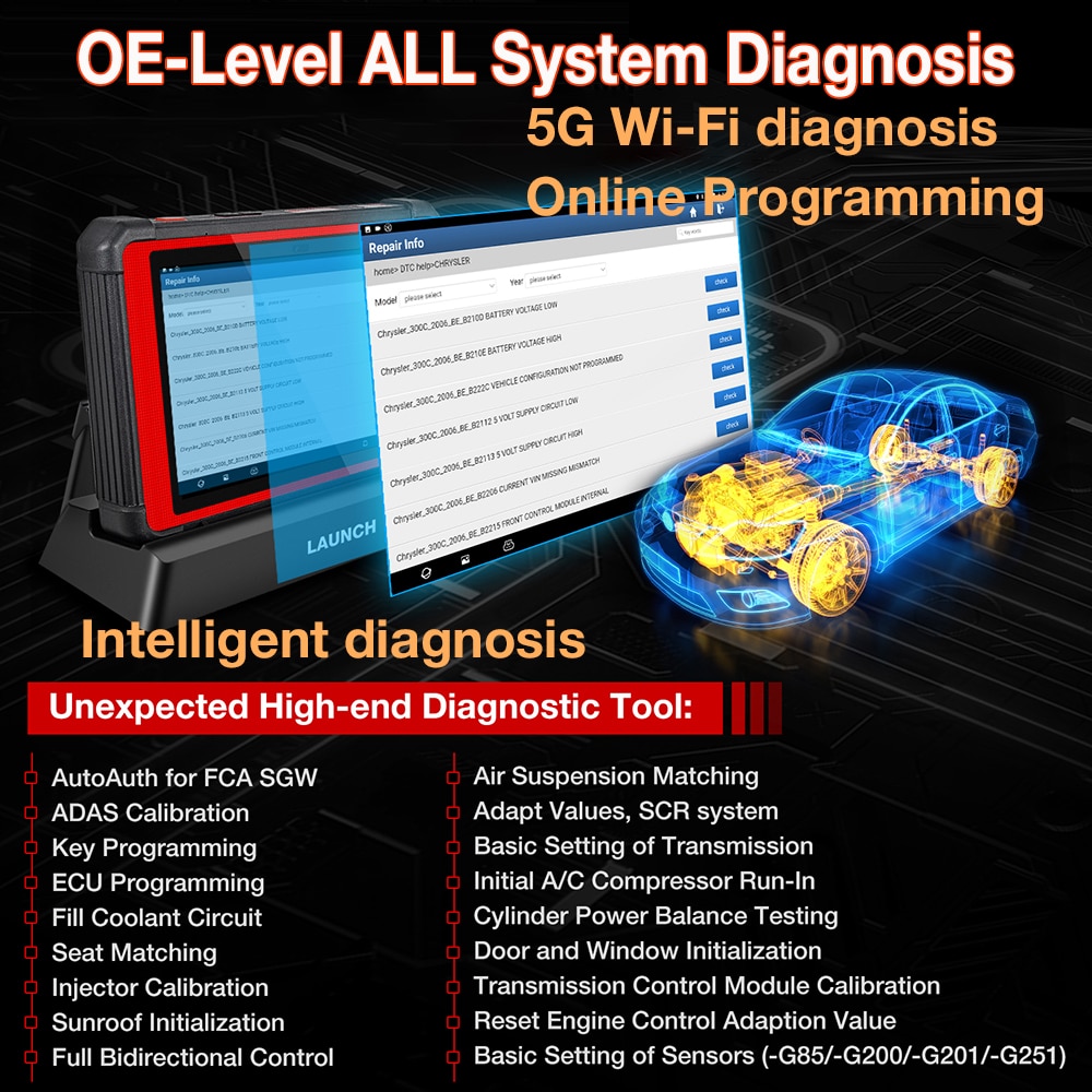 LAUNCH-X431-PAD-V-Online-Programming-Automotive-Full-System-Diagnostic-Tool-Car-OBD2-Code-Reader-Scanner-Active-Test-pk-X431-V-4001084049125