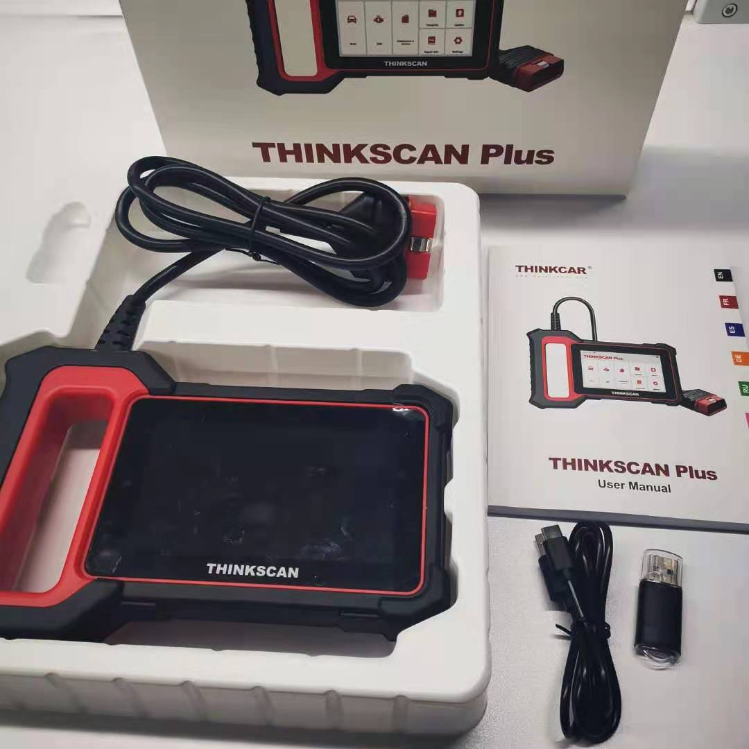 THINKCAR-Thinkscan-Plus-S4-Lifetime-Free-Optional-3-Resets-Car-Diagnostic-Tool-ECMTCMABSSRSBCM-System-OBD2-Auto-Scanner-1005002063496370