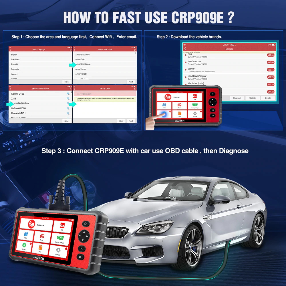 LAUNCH-X431-CRP909E-OBD2-Car-Full-System-Diagnostic-Tool-Code-Reader-Scanner-with-15-Reset-Service-Upgraded-Version-of-CRP909-SC528