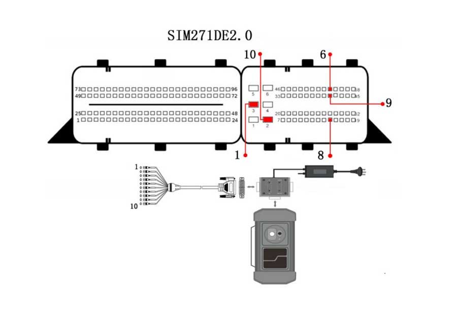 Launch-X431-MCU3-Adapter-for-X-PROG3-GIII-Work-on-Mercedes-Benz-All-Keys-Lost-and-ECU-TCU-Reading-SK396