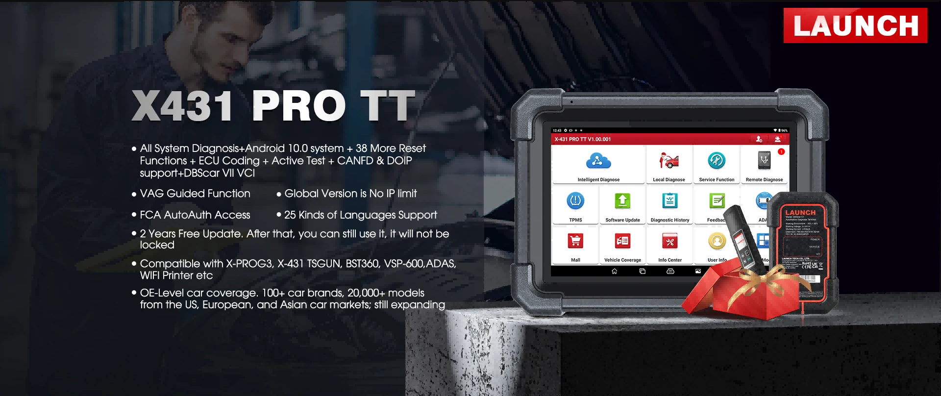 Original-LAUNCH-X431-PRO-TT-Full-System-Bidirectional-Scan-Tool-with-DBSCar-VII-Connector37-Reset-for-All-CarsECU-Online-CodingCANFD-Key-IMMO-HKSP502