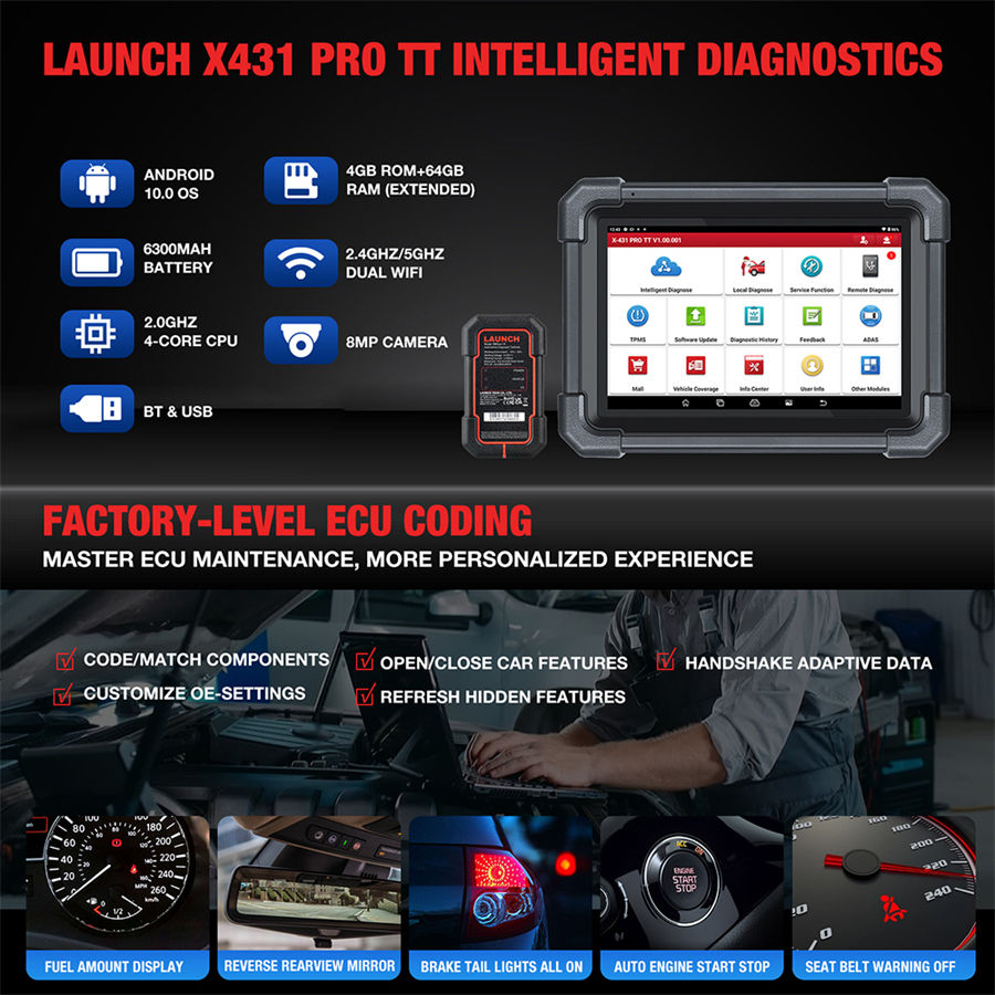 Original-LAUNCH-X431-PRO-TT-Full-System-Bidirectional-Scan-Tool-with-DBSCar-VII-Connector37-Reset-for-All-CarsECU-Online-CodingCANFD-Key-IMMO-HKSP502