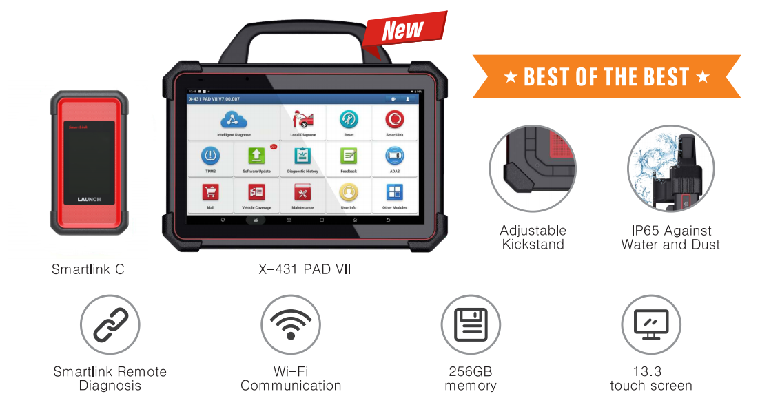 2024-Launch-X-431-PAD-VII-PAD-7-Elite-Automotive-Diagnostic-Tool-Support-Online-Coding-Programming-and-ADAS-Calibration-SP371