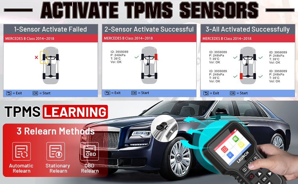 LAUNCH-CRT5011E-Newest-TPMS-Relearn-Tool-Support-315-433MHz-TPMS-Sensor-ReadActivateProgrammingRelearnResetKey-Fob-Test-SC550