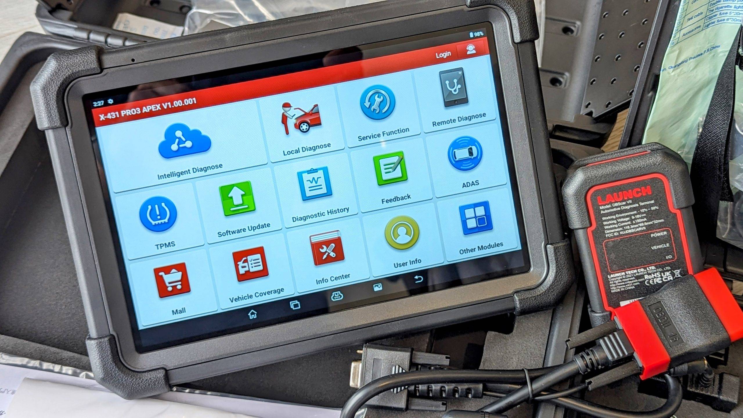 Launch-X431-Pro3-Apex-All-System-Diagnostic-Scan-Tool-for-Mechanics-Online-Coding-Topology-Map-CAN-FD-DoIP-37-Services-SP482-B